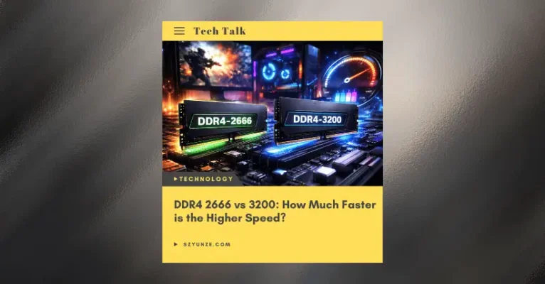 DDR4 2666 vs 3200: How Much Faster is the Higher Speed?