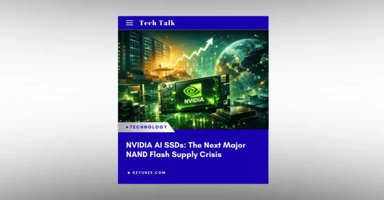 NVIDIA AI SSDs: The Next Major NAND Flash Supply Crisis
