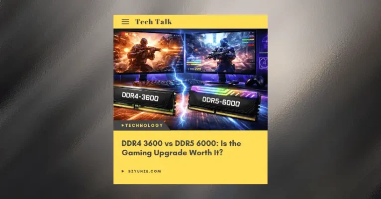 DDR4 3600 vs DDR5 6000: Is the Gaming Upgrade Worth It?